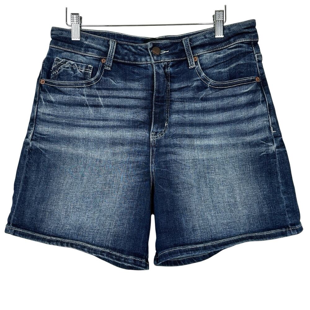 Buckle Women's Dark Blue Denim Jean Shorts